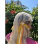 Комплект шпильок для волосся зі стрічками "Ніжна квітка"
